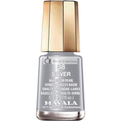 Mavala Mini Körömlakk 38 Ezüst, 5ml