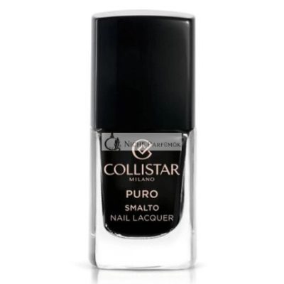 COLLISTAR Pure Hosszantartó Körömlakk 313 Fekete Intenzív