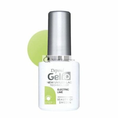 iQ Beter Elektromos Lime Zselés Körömlakk, 5 ml