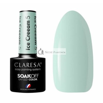Claresa Leoldható Hibrid Körömlakk Fagyi 5 5ml