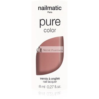 Nailmatic Pure Color Körömlakk - Noisette Rose / Rózsaszín Mogyoró, 8 ml
