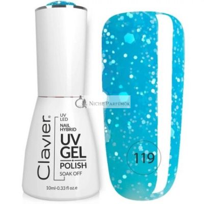 Luxus Hibrid Körömlakk Holografikus Részecskékkel 119 Cooler Bl