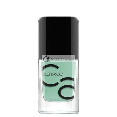 Catrice ICONAILS Gel Lakk 121 Mentás Zöld, Hosszan Tartó és Fényes Vegan Körömlakk