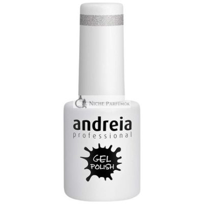 Andreia Félig Tartós Körömlakk Zselé Lakk Szín 276 Ezüst - Csillogó Szürke és Lila Árnyalatok, 10.5ml
