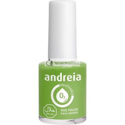 Andreia Halal Lélegző Körömlakk Vízáteresztő B10 Zöld Kék Árnyalatok, 10,5ml
