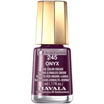 Mavala Mini Körömlakk Krém Onyx 245, 5 ml
