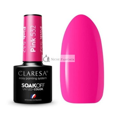 Claresa Félállandó Rózsaszín 532, 5ml