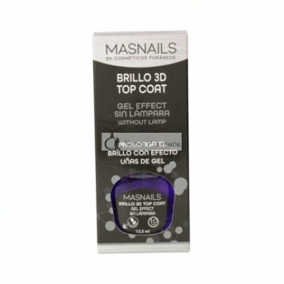 3D Top Coat Gel Effekt Körömlakk 13.5ml