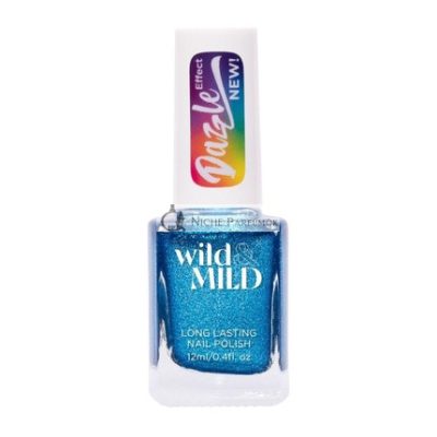 Wild & Mild Dazzle Effect Zafír Szemek Körömlakk, 12ml