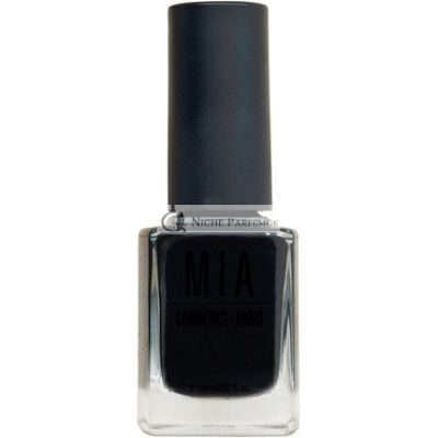 Mia Cosmetics-Paris 3707 Szén Körömlakk, 11ml Fekete