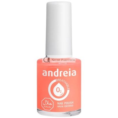Andreia Halal Lélegző és Vízáteresztő Körömlakk B5 Pink-Red 10.5ml