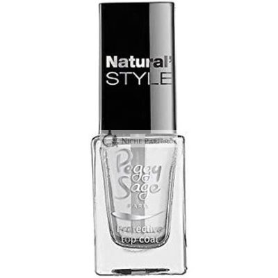 Peggy Sage Védő Fedőlakk Természetes Stílus Mini Körömlakk, 5ml