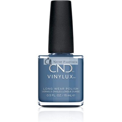 CND Vinylux Hosszantartó Körömlakk, Lámpa Nélkül, 15ml, Kék Farmer Folt
