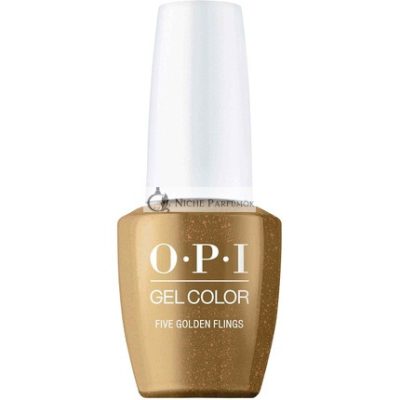 OPI GelColor Opaques Csillámos Fém Arany Gél Körömlakk