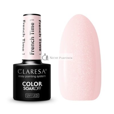 Claresa French Time Körömlakk No.1, 5g