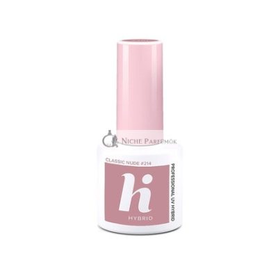 HI HYBRID #214 Klasszikus Nude Körömlakk 5ml