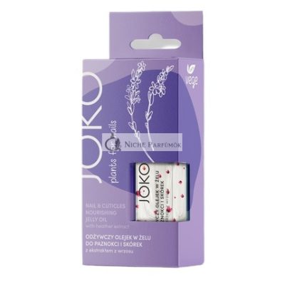 Plants For Nails Tápláló Zselé Olaj Körmök és Körömágyak Számára Heather Kivonattal 11ml