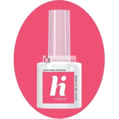 Hi Hybrid Fiesta Hybrid Körömlakk #274 Opuntia Pink, 5ml