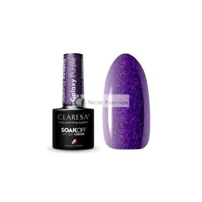 Galaxy Purple UV Körömlakk 5ml Claresa