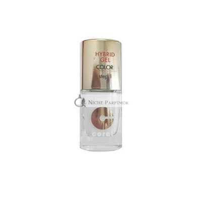 Delia Cosmetics Korall Hibrid Gél Körömlakk 25 Fehér, 11ml