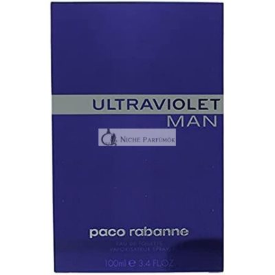 Paco Rabanne Ultraviolet Eau de Toilette Spray férfiaknak, 100.5ml