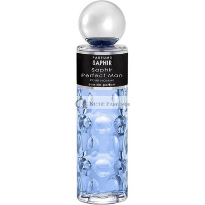 PARFUMS SAPHIR Perfect Man Eau de Parfum Spray férfiaknak, 200 ml