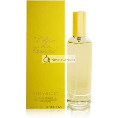 Nina L'air du Temps utántöltő Eau de Toilette spray, 100ml