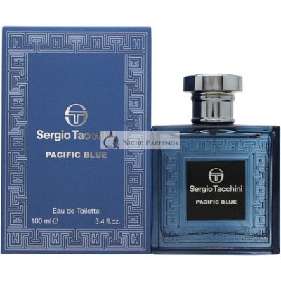 Sergio Tacchini Pacific Blue Eau de Toilette, 100ml