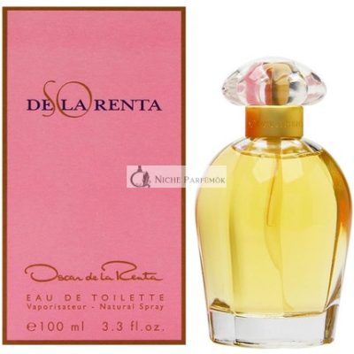 SO DE LA RENTA Eau de Toilette Spray nőknek, 100ml