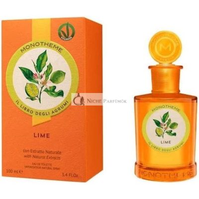 Monotheme Citrus Lime Unisex Vegan Eau de Toilette 100ml Spray
