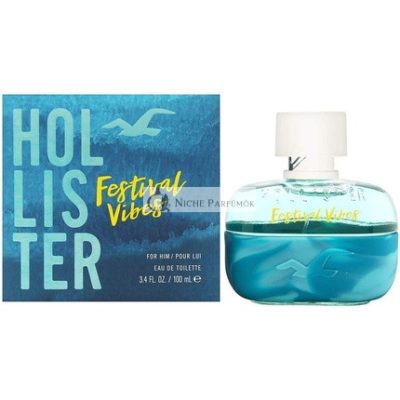 Hollister Festival Vibes férfi Eau de Toilette, 100 ml