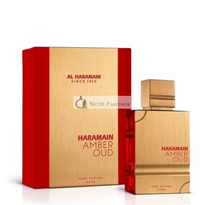 Al Haramain Amber Oud Rouge Eau De Parfum - Új csomagolás, 120ml
