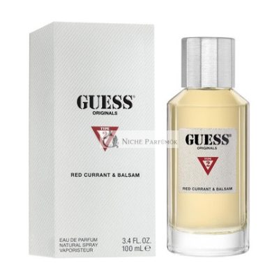 GUESS Originals Típus 2 Vörös Áfonya és Balsam Eau de Parfum Parfüm Spray, 100ml