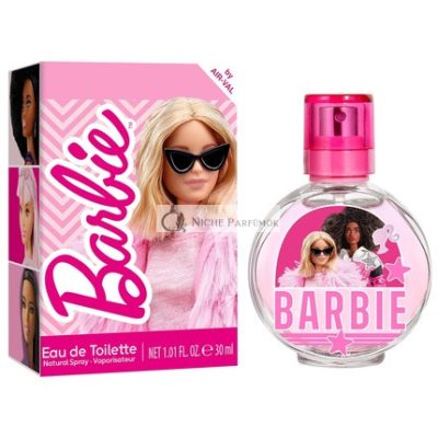 BARBIE Children's Perfume Eau de Toilette, 30ml - Virágos illat gyönyörű parfüm üvegben