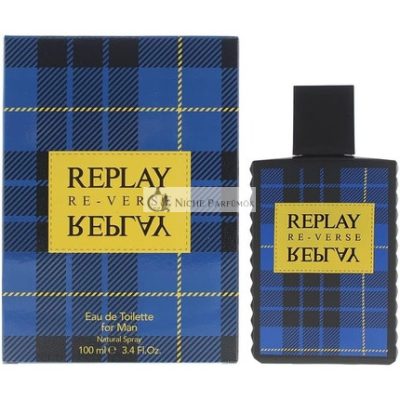 Replay Signature Reverse For Man Eau De Toilette, 100ml