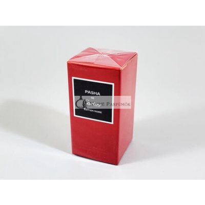 Cartier PASHA EDITION NOIRE Eau de Toilette Férfi Parfüm, 50ml