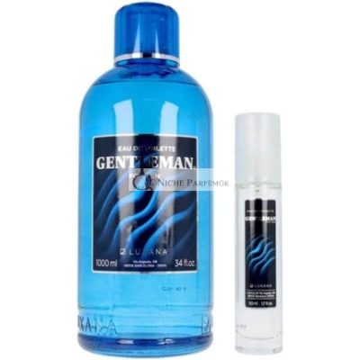 Luxana Gentleman Férfi Öltözködési Víz, 1000ml + 50ml