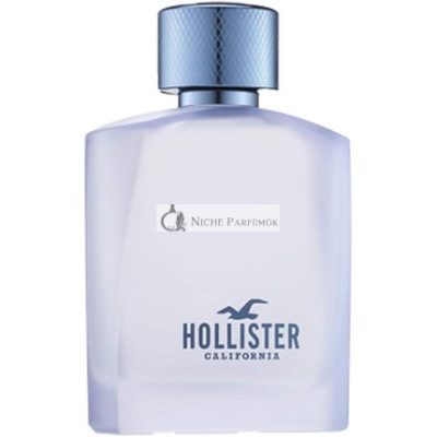 Hollister Free Wave férfi Eau de Toilette spray, 100ml