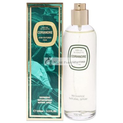 Jean Couturier Coriandre for Women 100ml Utántöltő Eau de Toilette Spray