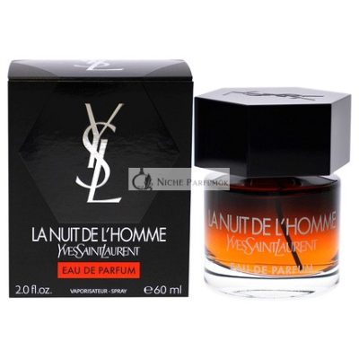 Yves Saint Laurent La Nuit De LHomme Férfi 60ml EDP Spray Cédrus és Levendula
