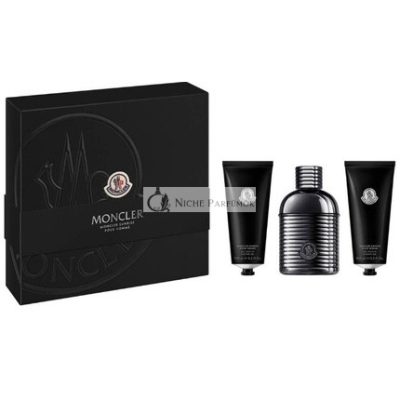 Moncler Sunrise Pour Homme - Eau De Parfum, 100 ml és Tusfürdő, 2 x 100 ml