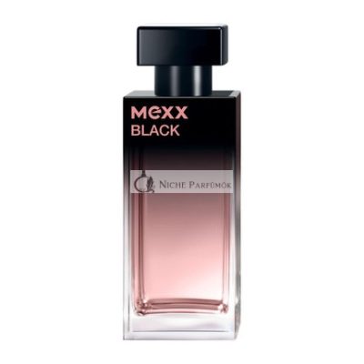 MEXX BLACK Női Eau de Toilette, Intenzíven Elbűvölő Gyümölcsös Illattal, Szenzuális Nőknek, 30ml