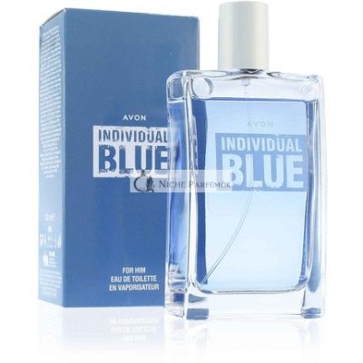 Avon Individual Blue Eau de Toilette Spray férfiaknak, 100ml