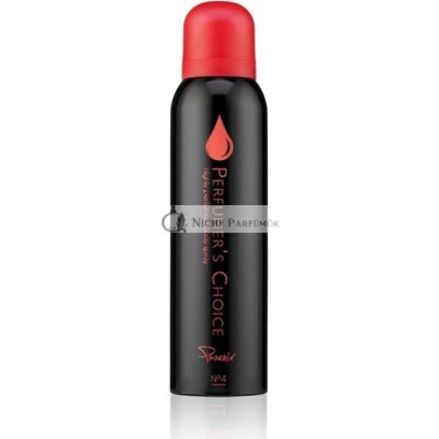 Perfumer's Choice No4 Phoenix Testőr 150 ml Testpermet Férfiaknak és Nőknek, Luxus Unisex Illat