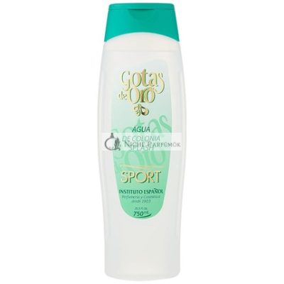Agua De Colonia Gotas De Oro Sport, 750ml