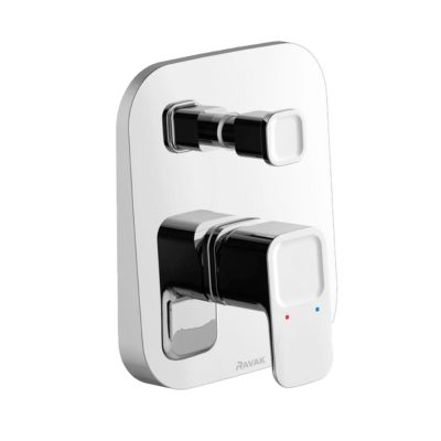 RAVAK 10° TD 061.00 falba épített kád csaptelep zuhanyváltóval és belső egységgel