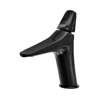 STROHM TEKA Sense M fekete mosdó csaptelep leeresztő szelep nélkül 