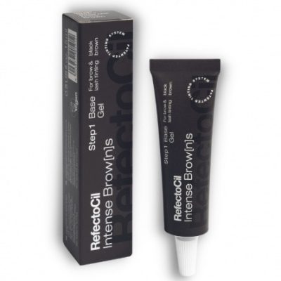 RefectoCil Intense Brow[n]s feketésbarna szempilla- és szemöldökfestő gél, 15 ml