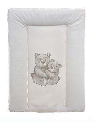 Pelenkázólap puha Softy – Ölelő Macik 70x50 cm | vízhatlan, mackós pelenkázó alátét babáknak