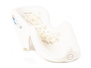 Tega Baby GyöngyMaci babatartó – gyöngyház színű, maci mintával, 0–8 hó